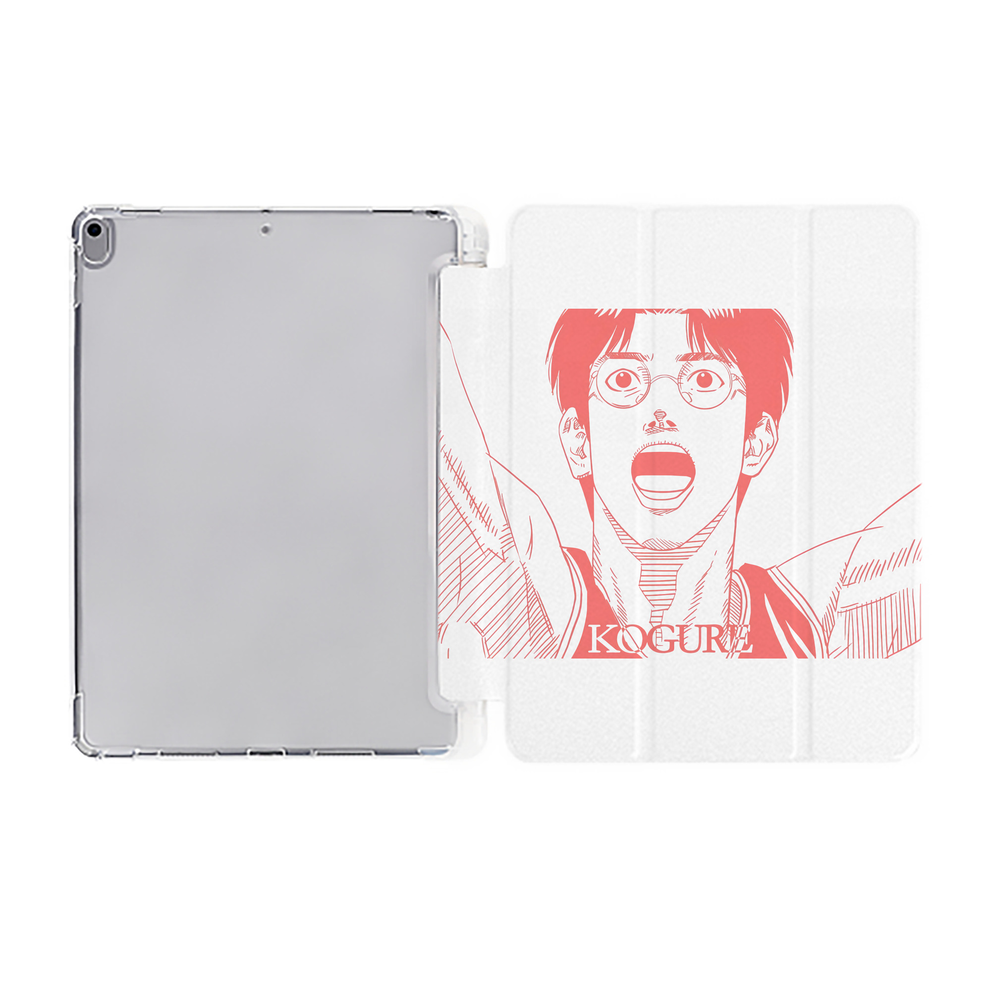 （画像用） SLAM DUNK／スラムダンク IPad ケース ペン収納付き 三つ折りスタンド PUレザー×シリコン 対応機種9.5/10.5/10.9インチ